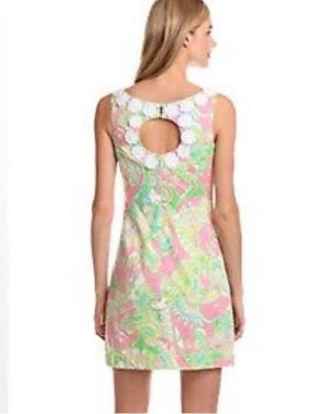 Lilly Pulitzer Nina Shift Dress in Multi Chin Chin Sz 10 - Picture 2 of 14